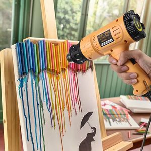 Calentamiento rápido Premium de 1800W para Kit de pistola de calor 122-1202 Control de temperatura variable Pistola de aire caliente de servicio pesado Encogimiento de sobrecalentamiento - Product Image 6