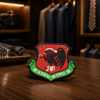 Patch en caoutchouc PVC écologique personnalisé, moulé haute densité, durable, sans nickel, emblème de logo de marque pour gilet tactique et uniforme