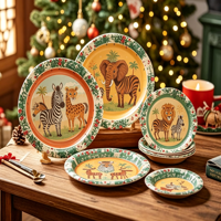 Fabricant professionnel, vente en gros, assiettes en papier personnalisées pour fêtes, assiettes en papier jetables