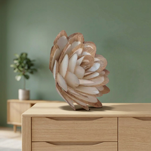 Flores y Plantas Decorativas Artificiales de Madera Sola Blanca al por Mayor, Ecológicas, para Bodas y Regalos de San Valentín - Product Image 2