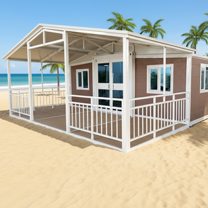 Rumah Kontainer Prefab Modular Mewah Desain Bebas Kustom, Cocok untuk Hotel, Villa, Gym, Desain Kontemporer, Dapur yang Nyaman dan Berangin - Product Image 1