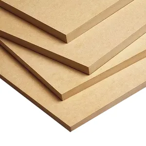 Wholesale Plain 6mm 9mm 12mm 15mm 18mm MDF Board veneer melamina mdf sheet hdf board