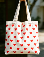 L'usine source vend des sacs à main en toile personnalisables, portables et écologiques, fabriqués par elle-même, pour le shopping.
