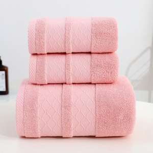 ผ้าขนหนูอาบน้ำผ้าฝ้ายกำมะหยี่ขนาดใหญ่สำหรับผู้ใหญ่100% ผ้าขนหนูซับน้ำได้ดีสำหรับบ้านหรือโรงแรม - Product Image 5