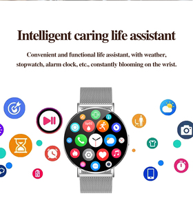 Reloj Inteligente H06 con Monitorización de Frecuencia Cardíaca, Oxígeno en Sangre y Presión Arterial las 24 Horas, Monitor de Sueño, Pantalla AMOLED IP67 y Baterí<span class=keywords><strong>a</strong></span> de 11-30 Días - Product Image 3