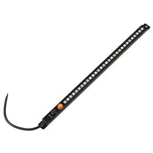 Rak atap luar ruangan tenda warna ganda putih amber atau Putih Merah kecerahan daya tinggi 14W 600mm lampu strip led 12v tahan air