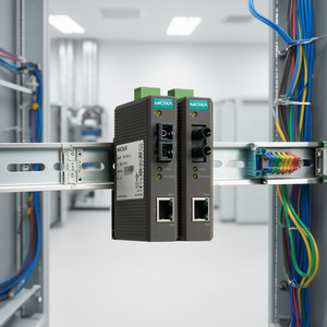 Convertidor Ethernet a Fibra Óptica Moxa IMC-21-S-SC, 100m SC Monomodo, Grado Industrial - Product Image 3