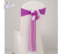 Fabricant vente en gros abordable pas cher couverture couverture ceintures de chaise mariage couverture ceintures