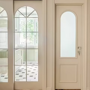 <span class=keywords><strong>Porta</strong></span> Interna in Stile Francese con Telaio in Metallo e Vetro Laterale per Soggiorno, Superficie Rifinita, Prodotto Unico tra le Altre Porte - Product Image 4