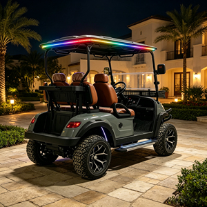 <span class=keywords><strong>Voiture</strong></span> de golf électrique 4 places personnalisée en usine, 72V Lithium, Buggy puissant, Châssis en aluminium durable, Véhicule tout-terrain surélevé - Product Image 5