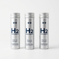Comprimés d'hydrogène moléculaire OEM/ODM, complément minéral H2, améliore l'immunité, énergie saine, santé du cerveau, comprimé effervescent