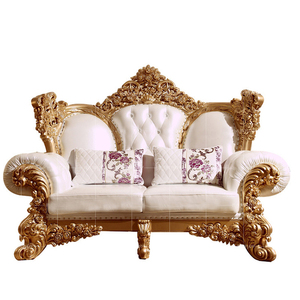 Modern Solid Wood Furniture With <strong>Cushions</strong> <strong>Sofa</strong> <strong>Set</strong> Furniture Living Room European Luxury Leather <strong>Sofa</strong> <strong>Set</strong> - Product Image 3
