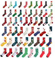 Chaussettes Coton Hiver Personnalisées avec Logo, Motif Flocon de Neige, Mignonnes, Chaudes, Douces et Amusantes, Idéales pour Noël et les Cadeaux (Vente en Gros)