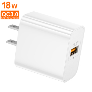 Qc3.0 18W Nhanh Chóng Tường Sạc USB Nhanh Chóng Adapter Với 5V/3A Đầu Ra EU/Chúng Tôi Cắm - Product Image 1