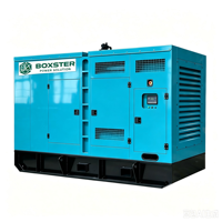 Groupe électrogène diesel silencieux 60KW 75KVA à faible bruit, alimentation de secours pour supermarché, centre de données, station de télécommunications et appartement