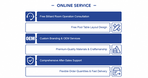 Mesa de <span class=keywords><strong>Billar</strong></span> Deportiva de Alta Calidad HS-10 para Interiores, Varios Colores, con Patas Metálicas y Goma, para Villas, Clubes, Fábricas, Venta al Por Mayor - Product Image 3