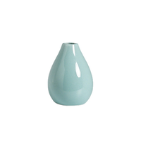 Pot en céramique pour plantes succulentes, style jardin d'intérieur, pots de fleurs en gros, finition émaillée, trou de drainage, écologique