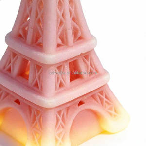 <span class=keywords><strong>Confiture</strong></span> acidulée et moelleuse en bouteille de cire, en forme de Tour Eiffel, contient du sirop de fruits liquide et peut être personnalisée. - Product Image 1
