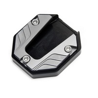 Extension de béquille latérale universelle en aluminium CNC pour véhicule électrique, accessoire de protection avec plaque de protection agrandie pour motos