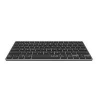 Clavier sans fil rechargeable BT8300XR BT 5.0 et 2.4 GHz ultra-fin à touches ciseaux, nouveau, compatible WIN-Android-IOS