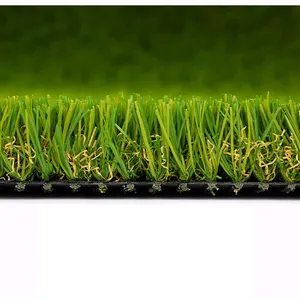 50mm Dual Green Professional Durable Abrasion Resistant Artificial Grass Synthetic Lawn For football field