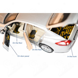 Alfombrilla insonorizante automotriz: Aislamiento acústico mejorado <span class=keywords><strong>para</strong></span> interiores de automóviles, botas y capó - Product Image 6