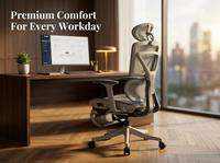 Chaise de bureau ergonomique avec massage, appui-tête 3D, dossier haut, chaise de direction avec soutien lombaire, Silla Oficina Masaje Chaise Bureau