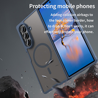 Étui rigide magnétique en PC pour Galaxy Z Fold 8, coque arrière en TPU pour Galaxy Z Fold 8 ultra 7 6 5 LM002