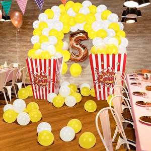 Boîte à popcorn géante en carton 3D, best-seller, pour les fêtes de carnaval, ensemble de décoration de fête parfait - Product Image 3