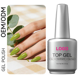 Fournisseurs OEM en gros de vernis à ongles : Vernis gel UV LED longue tenue aux couleurs vertes, sans HEMA ni TPO, conformes aux normes européennes, couleurs mélangées pour salons - Product Image 1