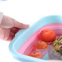Panier à linge pliable en plastique, rangement pliable pour vêtements salle de bain panier à linge grande poubelle panier à linge pliable