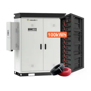 Kommerzielles industrielles Energiespeichersystem mit 100 kWh-2 MWH Hochspannungs-Lifepo4-Batterie im Bereich von 1024 V Solarenergie