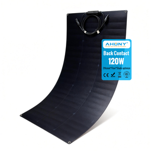 <span class=keywords><strong>Kit</strong></span> de chargeur <span class=keywords><strong>solaire</strong></span> monocristallin flexible tout noir <span class=keywords><strong>120W</strong></span>, étanche, AHONY eGo S <span class=keywords><strong>120W</strong></span> pour <span class=keywords><strong>camping</strong></span>-<span class=keywords><strong>car</strong></span>, bateau, <span class=keywords><strong>camping</strong></span>, caravane, alimentation mobile - Product Image 2