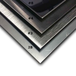 Personalizzato Ss 201 202 301 304 lamiera di acciaio inossidabile a specchio 0.3mm-3.0mm lamiera di acciaio inossidabile