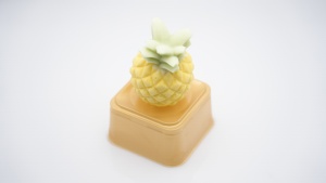 Crème glacée à l'ananas bicolore, différentes saveurs et formes, crème glacée au design nouveau, crème glacée molle à l'ananas 3D - Product Image 5