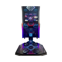 Machine d'arcade à monnayeur Crazy Dance Dance Revolution English Iron