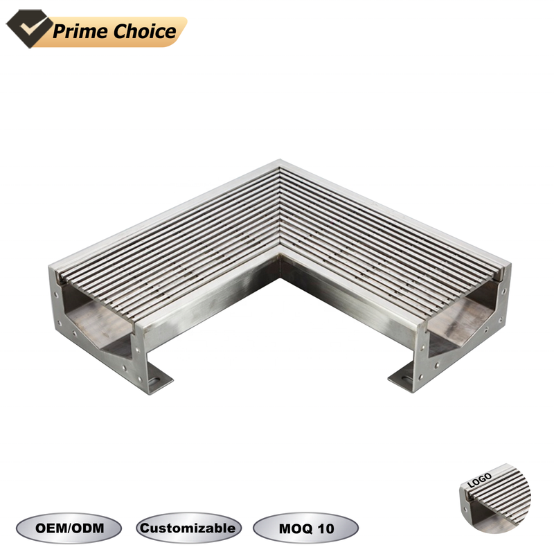 Stainless Steel Channel Drain with Grate
