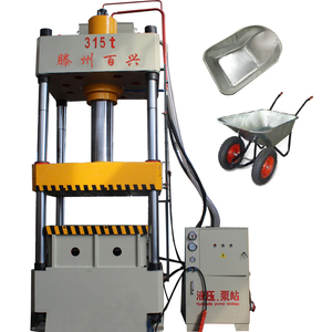 Presse hydraulique à quatre colonnes de 315 tonnes pour le façonnage profond de tôles, fabrication de chariots à roulettes/brouettes métalliques et pelles en fer - Product Image 1