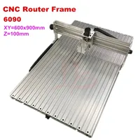 Nouvelle machine CNC 6090 9014 DIY avec vis à billes, guide linéaire, kit de cadre de tour à bois, graveur, machine de gravure, de perçage et de fraisage