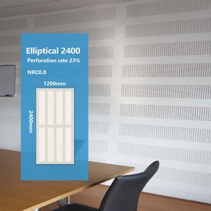 Plafond en plaques de plâtre perforées, design sans joint, panneaux acoustiques, <span class=keywords><strong>isolation</strong></span> <span class=keywords><strong>phonique</strong></span>, fourniture directe usine, régulièrement en stock. - Product Image 5