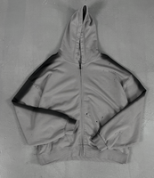 Fabricant OEM de sweats à capuche oversize pour hommes, en molleton épais 450-600 g/m², zippé, effet vieilli, en coton vierge, en tissu bouclé, pour hommes