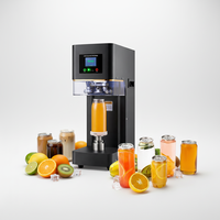 Machine de scellage automatique numérique électrique à grande vitesse pour bouteilles de boissons et canettes de soda avec certification CE