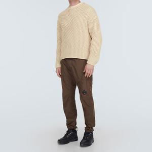 Private Label Kleding Crewneck Custom Gebreide Trui Gehaakte Gestructureerde Trui Oem Trui Fabrikant - Product Image 2