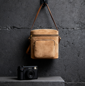 Fabricant de <span class=keywords><strong>sac</strong></span> en cuir durable anti-effilochage pour appareil <span class=keywords><strong>photo</strong></span> DSLR Compatible Brown Crossbody Changeable Strap for Wildlife Photography - Product Image 4