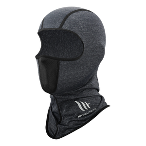 Masque de moto MTHELMETS Cool Riding Mask gris foncé, protection intégrale du visage, accessoire de moto - Product Image 5