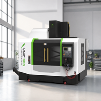 Centre d'usinage CNC vertical 3 axes haute vitesse BT40, machine de fraisage de métaux robuste pour la fabrication industrielle de précision