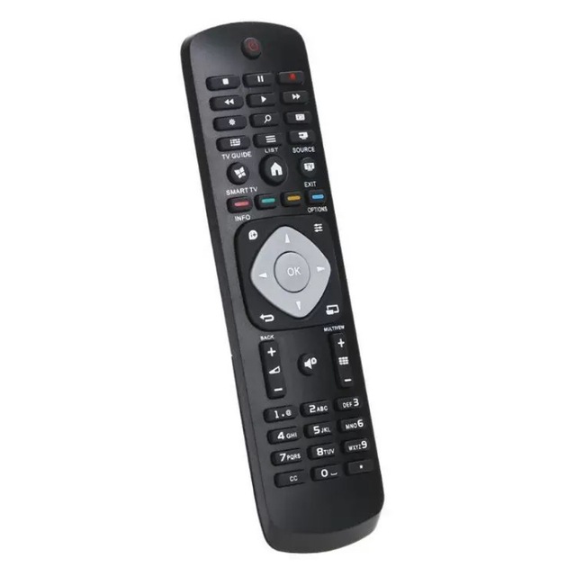 Replacement Remote Control for Philips Smart TV YKF347-003 RM-L1225 RM-L1220 - Compatible with LCD 3D Smart Televisions