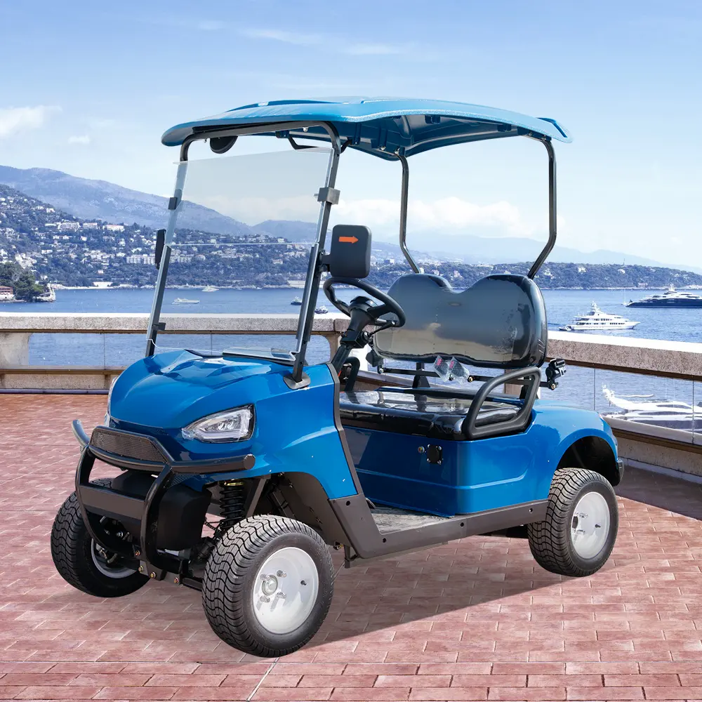 Adatto migliore qualità personalizzato sollevati Golf cart elettrico 4 posti 72v di lusso elettrico Golf Car