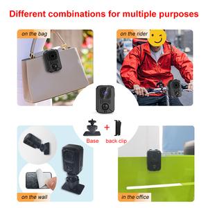 Vente chaude MD31 <span class=keywords><strong>Mini</strong></span> Caméra HD1080P Clip Arrière Vision Nocturne PIR Motion Caméras Vidéo <span class=keywords><strong>Mini</strong></span> Sécurité En Plein Air Vélo & Vélo Corps Cam - Product Image 3