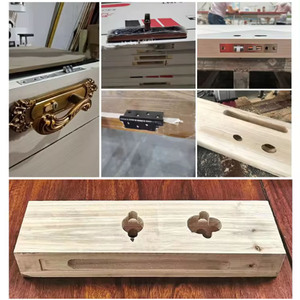 Trục kép CNC Máy Khoan Gỗ Hướng dẫn sử dụng CE khóa lỗ phay cửa và cửa sổ sản xuất cho ngành công nghiệp chế biến gỗ - Product Image 5